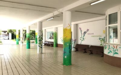 El arte toma el insti: una transformación con mucho color y mensaje