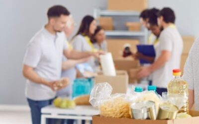 Recogida de alimentos para Cruz Roja